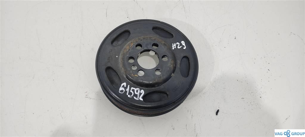 шкив коленвала Volkswagen Jetta 5 поколение 2006, 2.0 л., бензин, седан, BPY, 06F105243H, BPJ, BWE, BUL, 06F105243J - фото №1