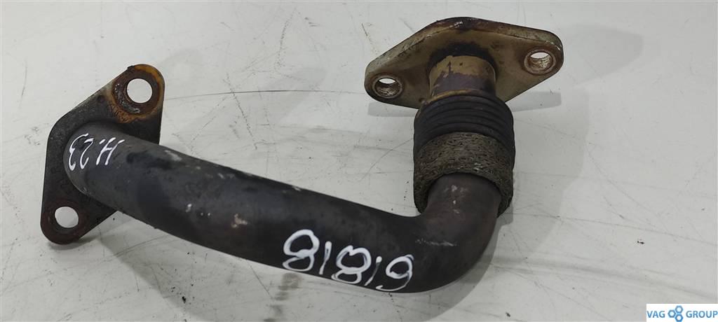 трубка системы рециркуляции EGR Volkswagen Caddy 3 поколение 2006, 1.9 л., TDi, дизель, фургон, BMP, BLS, 03G131521R, BMM, BMN, BSU, BVB, CHW, . - фото №1