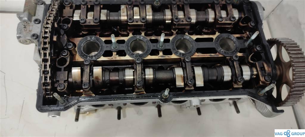 головка блока цилиндров Audi A4 B6 2003, 1.8 л., бензин, седан, AWT, AWM, AMB, AWC, AUG, AVJ, APX, BFB, BAM, AJH, AUQ, BEX, AWP - фото №1
