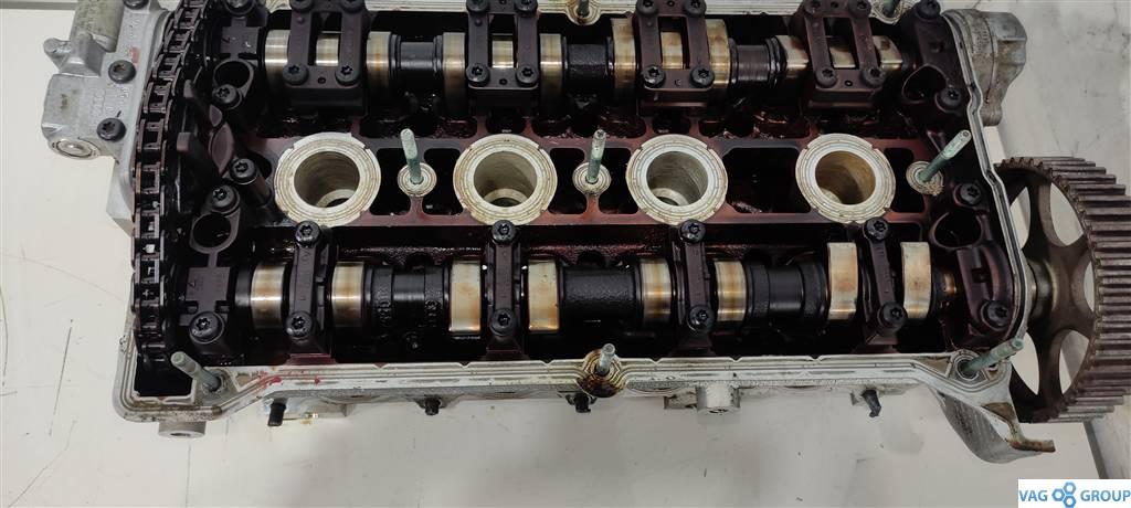 головка блока цилиндров Audi A4 B6 2003, 1.8 л., бензин, седан, AWT, AWM, AMB, AWC, AUG, AVJ, APX, BFB, BAM, AJH, AUQ, BEX, AWP - фото №1