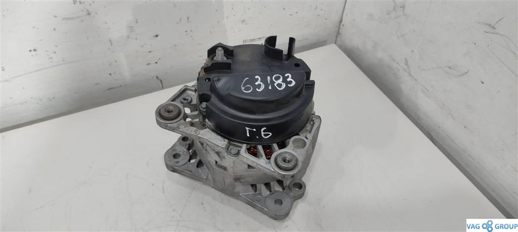 генератор Volkswagen Polo 5 поколение 2012, 1.2 л., бензин, хетчбэк 5 дв., BME, AZQ, 03D903025J, BAH, AUB, BBZ, BML, 0986049101 - фото №1