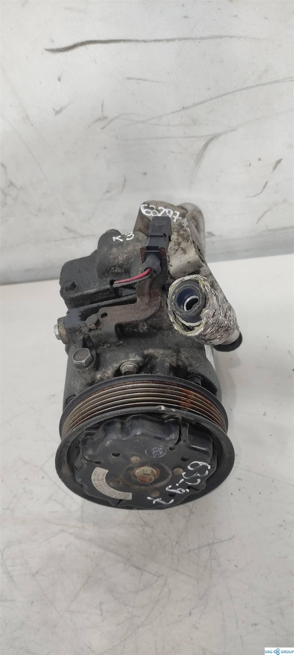 компрессор кондиционера Volkswagen Polo 4 поколение 2003, 1.2 л., бензин, хетчбэк 5 дв., 6Q0820803G, BME, AZQ, . - фото №1