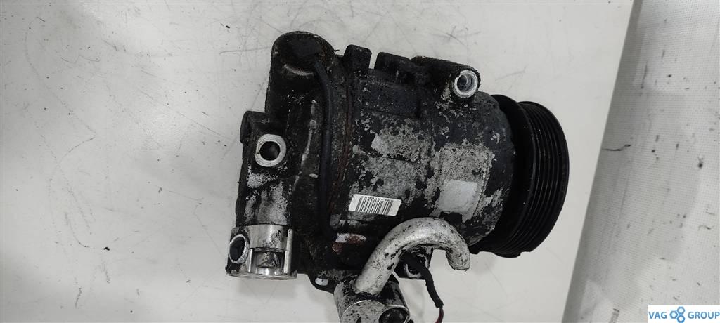 компрессор кондиционера Volkswagen Polo 4 поколение 2003, 1.2 л., бензин, хетчбэк 5 дв., 6Q0820803G, BME, AZQ, . - фото №1