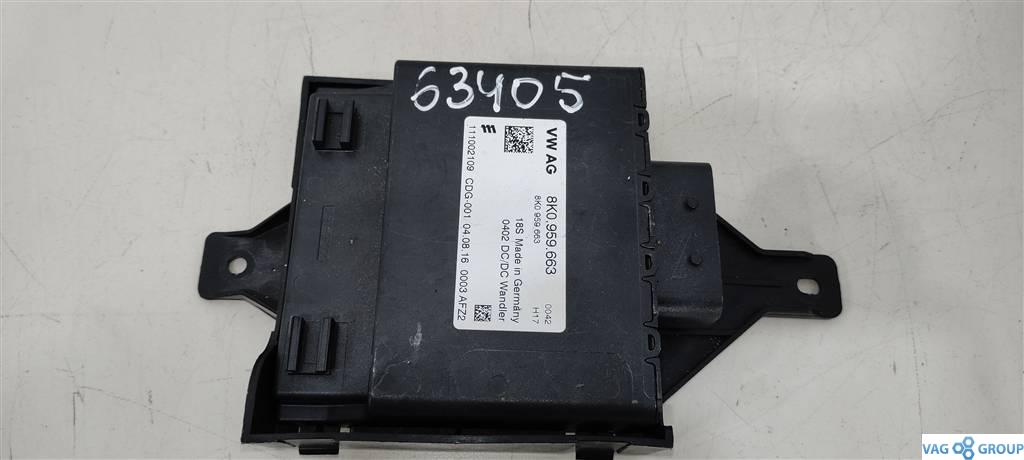 Преобразователь напряжения Porsche Macan 1 поколение 2017, бензин, внедорожник 5 дв., ., 8K0959663 - фото №1