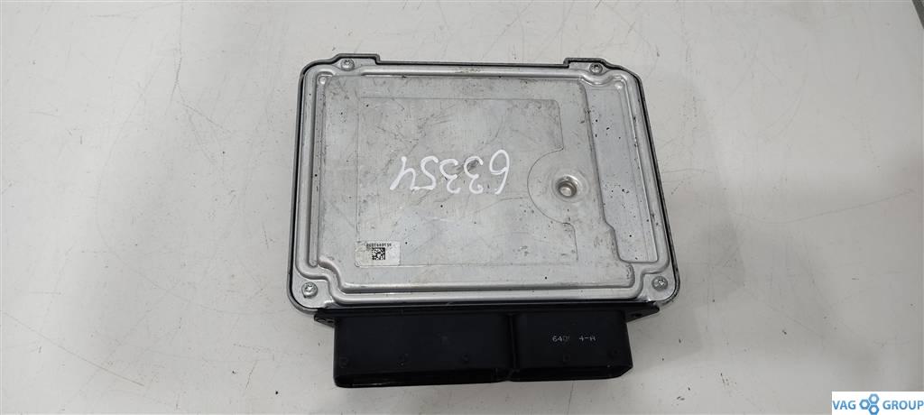 блок управления двигателем Volkswagen Golf 6 поколение 2011, 1.4 л., TSI, бензин, хетчбэк 5 дв., CAV, CTH, ., 03C906027CT - фото №1