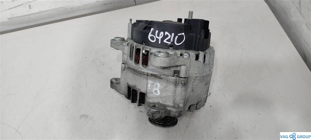 генератор Audi A4 B7 2006, 2.0 л., TFSI, бензин, седан, BPJ, 06E903016D, . - фото №1