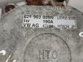 генератор Volkswagen Touareg 1 поколение [рестайлинг] 2007, 3.6 л., бензин, внедорожник 5 дв., 021903026N, CJMA, CRCA, CNRB, CDUD, CPNB, CTCB, CTCC, 059903018, CRCD, CRT, CVU, CZV - фото №2