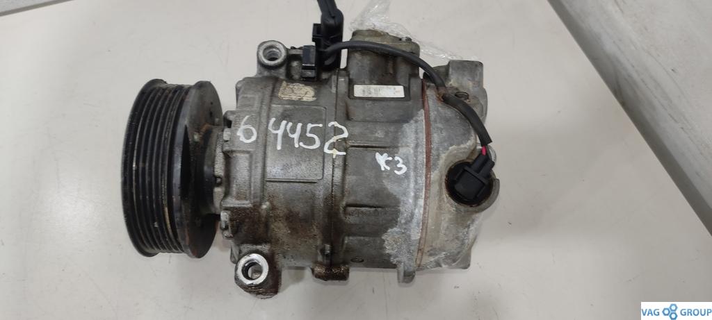 компрессор кондиционера Volkswagen Touareg 1 поколение 2006, 3.6 л., бензин, внедорожник 5 дв., BHK, 7L6820803S, 7L6820803G, 7L0820803E, 7L0820803M, 7L6820803H, 7L6820803L, 7L6820803P, 7L6820803R - фото №1