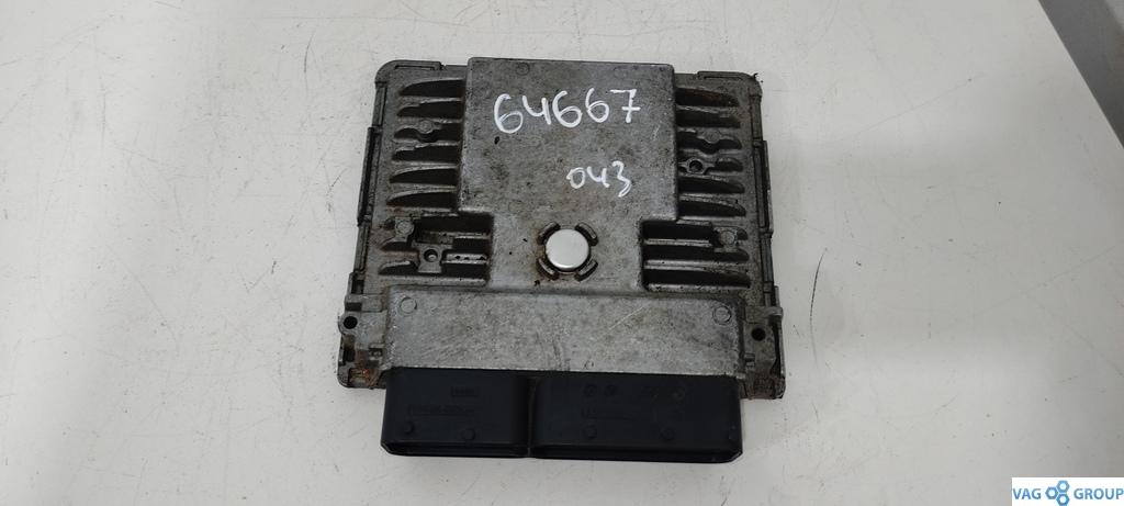 блок управления двигателем Volkswagen Polo 5 поколение 2012, 1.2 л., бензин, хетчбэк 5 дв., CBZ, ., 03F906070FR - фото №1