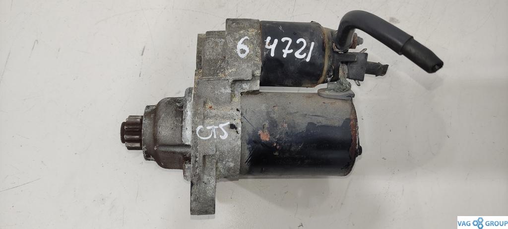 стартер Skoda Fabia 1 поколение (6Y) 2002, 1.2 л., TFSI, бензин, хетчбэк 5 дв., 02T911023G, BLP, BAG, BME, BTS, AZQ, BBM, CAYC, BXV, BLF, BAH, BXW, BKY, CGPB, BBY, CFWA, AUB, BBZ, 02T911023GX, CBZA, CJLB, CBZB, CNKA, CHFA, . - фото №1