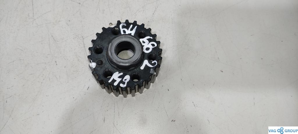 шестерня (звездочка) коленвала Volkswagen Jetta 5 поколение 2006, 2.0 л., седан, BPY, 06D105263, BPJ, BWE, BWA, BUL, . - фото №1