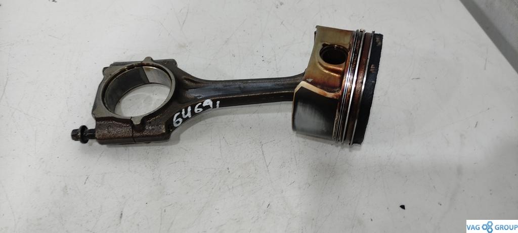 поршень Volkswagen Passat B6 2006, 2.0 л., бензин, седан, BVZ, BPG, BVY, BPY, BLR, BLX, BLY, 06D107066AB, BPJ, BWE, BVX, AXX, BWA, BWT, CDL, BGB, BUL, BYK, CDLA, CDLC - фото №1