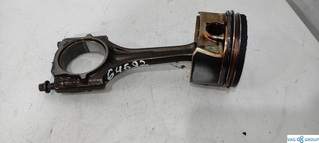 поршень Volkswagen Passat B6 2006, 2.0 л., бензин, седан, BVZ, BPG, BVY, BPY, BLR, BLX, BLY, 06D107066AB, BPJ, BWE, BVX, AXX, BWA, BWT, CDL, BGB, BUL, BYK, CDLA, CDLC - фото №1