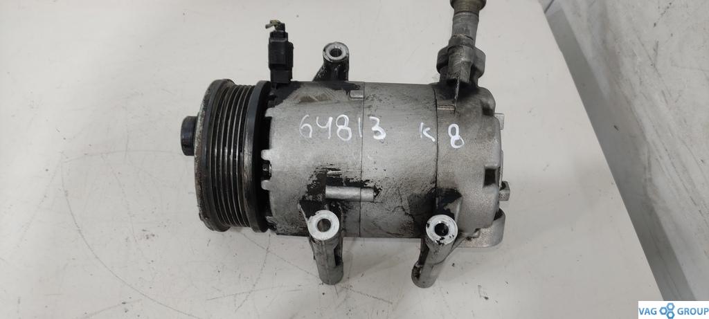 компрессор кондиционера Ford Focus 2 поколение 2006, 2.0 л., бензин, седан, AODA, 6M5H19D629AC, AV61-19D629-AB, 3M5H19D629RG, 6M5H19D629AB, 6M5H19D629AF - фото №1