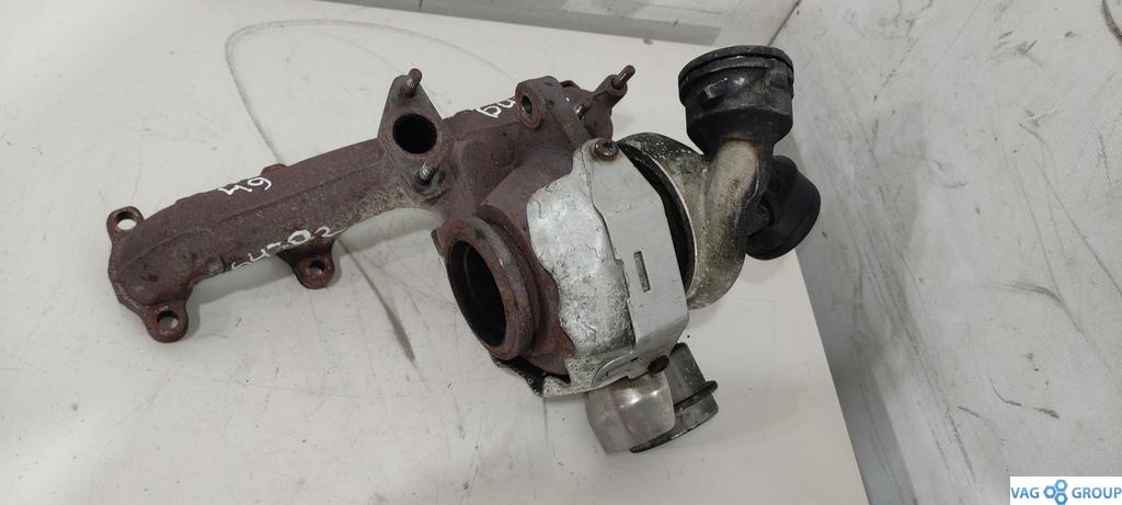 турбина Volkswagen Jetta 5 поколение 2006, 1.9 л., TDi, дизель, седан, 03G253014T, BLS, . - фото №1