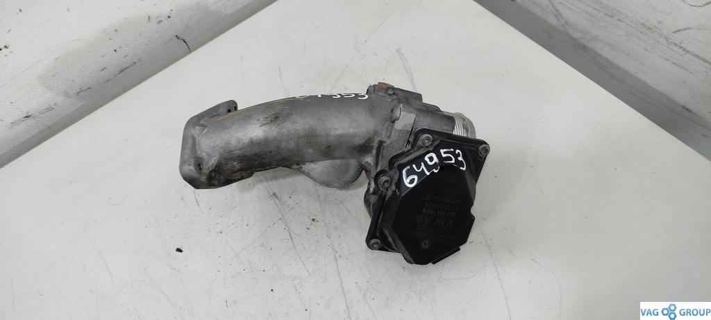 заслонка дроссельная Volkswagen Touareg 2 поколение 2012, 3.0 л., TDi, дизель, внедорожник 5 дв., BKS, ., 059145950R, BUM - фото №1