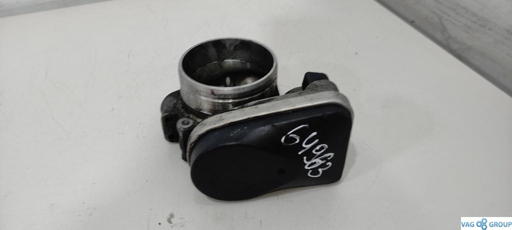 заслонка дроссельная Volkswagen Touareg 1 поколение 2006, 3.2 л., бензин, внедорожник 5 дв., 022133062AD, AZZ, BMX, BMV, BRJ, . - фото №1