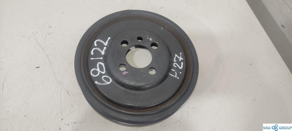 шкив коленвала Volkswagen Passat B6 2009, 2.0 л., TDi, дизель, седан, 03G105243, BMP, BXE, BLS, BMR, BKP, BMA, BUZ, . - фото №1