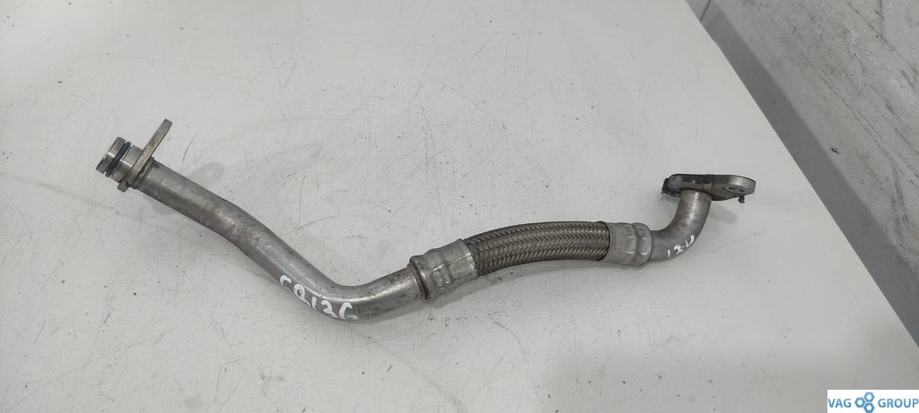 масляная трубка турбины Volkswagen Golf 5 поколение 2007, 1.4 л., бензин, хетчбэк 5 дв., BLG, BMY, CAV, CTH, 03C145735C, BWK, CNW, CTK, . - фото №1