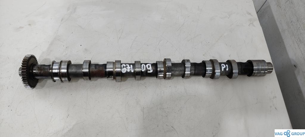 Распредвал выпускной Volkswagen Passat B6 2009, 2.0 л., TDi, дизель, седан, 03L109022, CBA, 03L109022D, CBB, CFF, CFG, CGLC, CMGB, CGLD, CGLE - фото №1