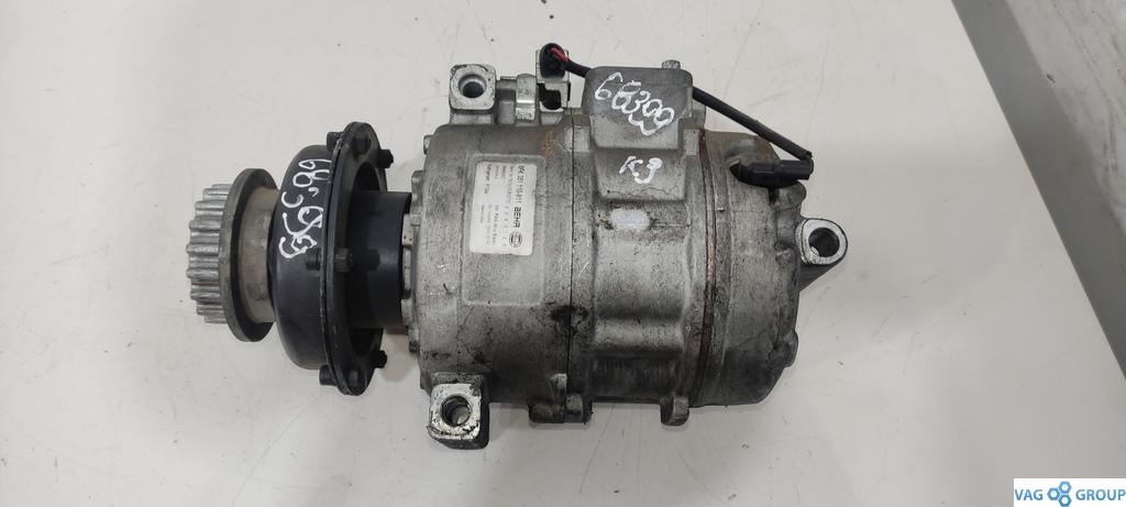 компрессор кондиционера Volkswagen Touareg 1 поколение 2005, 2.5 л., TDi, дизель, фургон - фото №1