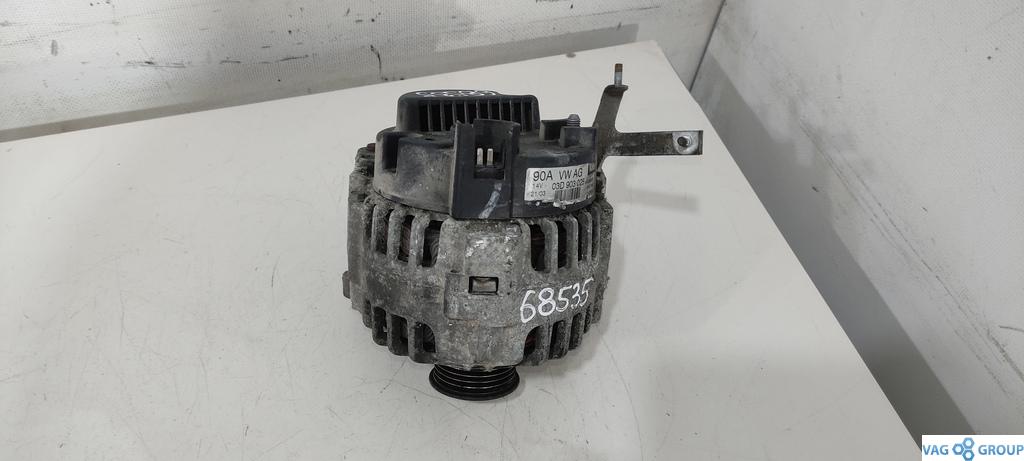 генератор Volkswagen Polo 5 поколение 2012, 1.2 л., бензин, хетчбэк 5 дв. - фото №1