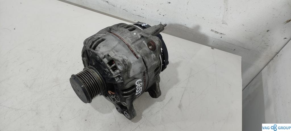 генератор Audi A4 B7 2006, 2.0 л., TDi, дизель, седан - фото №1