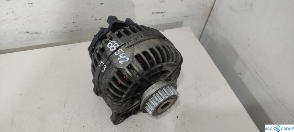 генератор Volkswagen Touareg 1 поколение 2003, 2.5 л., TDi, дизель, внедорожник 5 дв. - фото №1