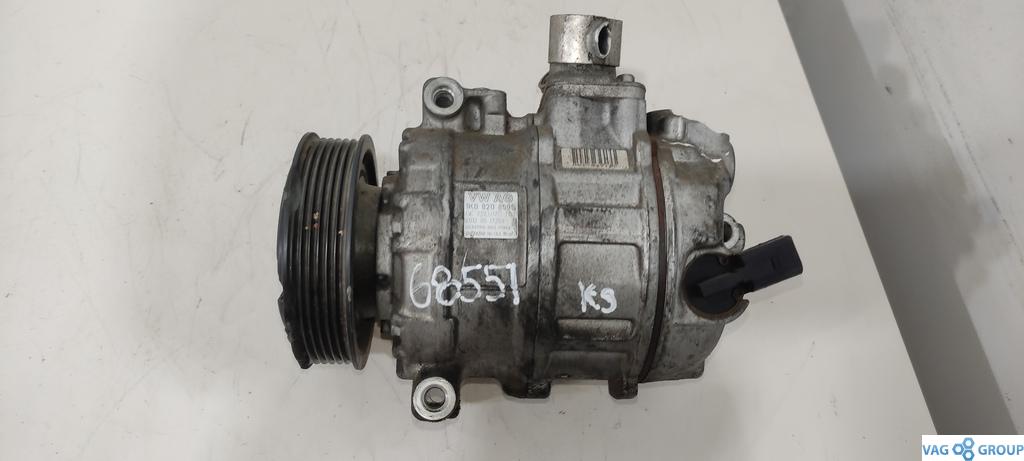 компрессор кондиционера Volkswagen Caddy 3 поколение 2006, 2.0 л., TDi, дизель, фургон - фото №1