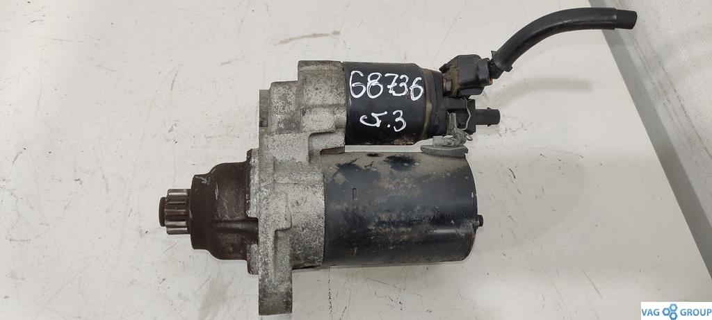 стартер Skoda Fabia 1 поколение (6Y) 2002, 1.2 л., TFSI, бензин, хетчбэк 5 дв. - фото №1