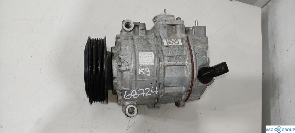 компрессор кондиционера Volkswagen Caddy 3 поколение 2006, 2.0 л., TDi, дизель, фургон - фото №1