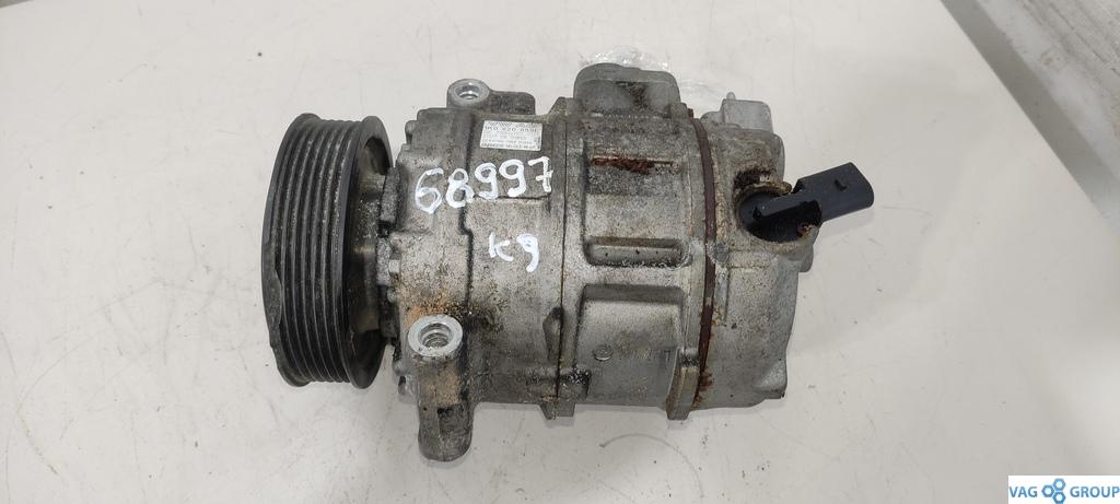 компрессор кондиционера Volkswagen Caddy 3 поколение 2006, 2.0 л., TDi, дизель, фургон - фото №1