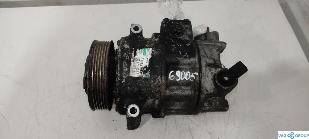 компрессор кондиционера Volkswagen Caddy 3 поколение 2006, 2.0 л., TDi, дизель, фургон - фото №1