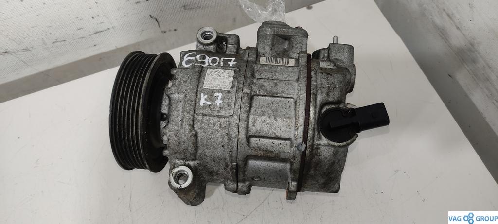 компрессор кондиционера Volkswagen Tiguan 1 поколение 2009, 1.4 л., бензин, внедорожник 5 дв. - фото №1