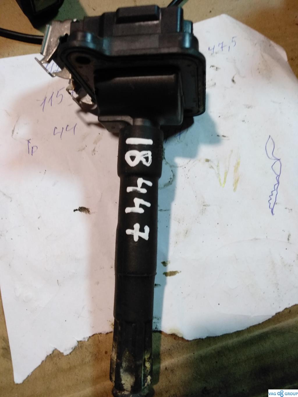 катушка зажигания Audi A6 4B/C5 2000, 1.8 л., бензин, седан, 058905105, ANB, APU, AEB, AGU, 0040100013, 0040100016, 058905105A, 11869, ARE, AEW, AKJ, . - фото №1