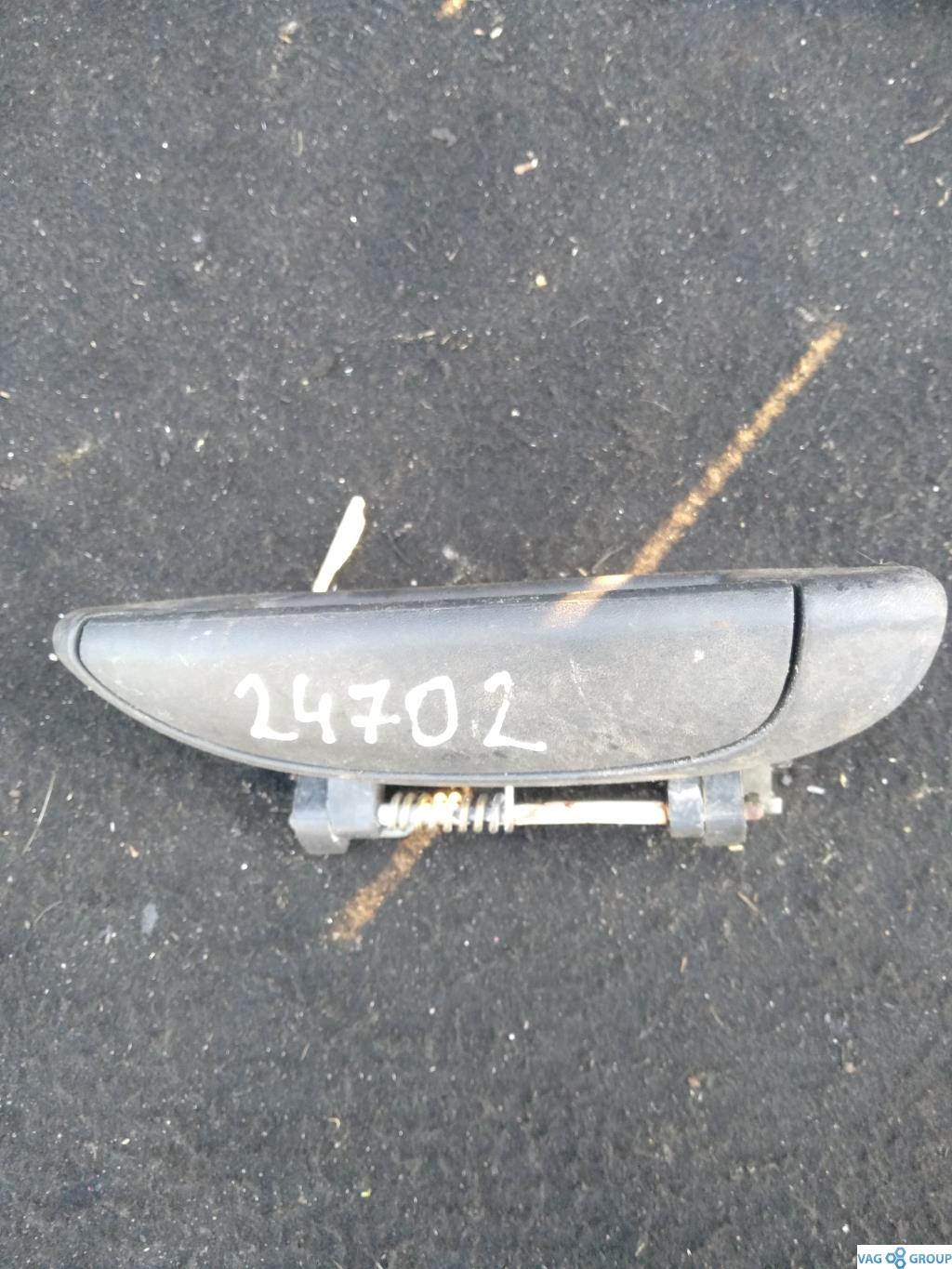 ручка наружная передняя правая Renault Megane 1 поколение 1997, 1.9 л., дизель, хетчбэк 5 дв., 7700429297, . - фото №1