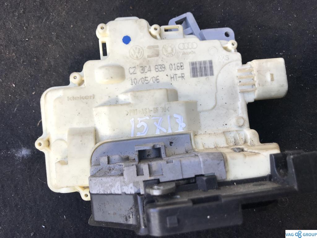 замок двери задней правой Volkswagen Tiguan 1 поколение 2009, 2.0 л., бензин, внедорожник 5 дв., 3C4839016B, . - фото №1