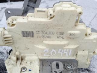 замок двери задней левой Volkswagen Tiguan 1 поколение [рестайлинг] 2013, 2.0 л., бензин, внедорожник 5 дв., 3C4839015B, .