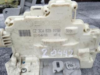 замок двери задней левой Volkswagen Tiguan 1 поколение [рестайлинг] 2013, 2.0 л., бензин, внедорожник 5 дв., 3C4839015B, .