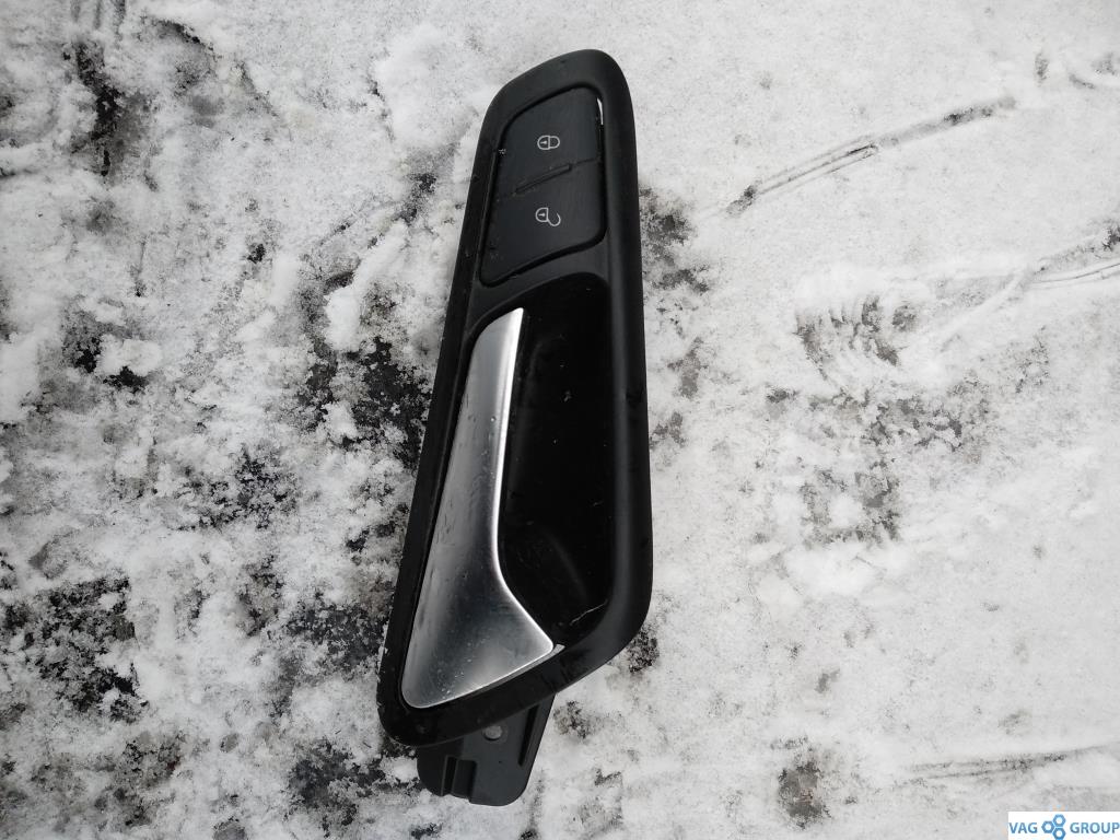 ручка внутренняя передняя правая Volkswagen Passat B6 2006, 2.0 л., бензин, седан, 3C2837114, . - фото №1