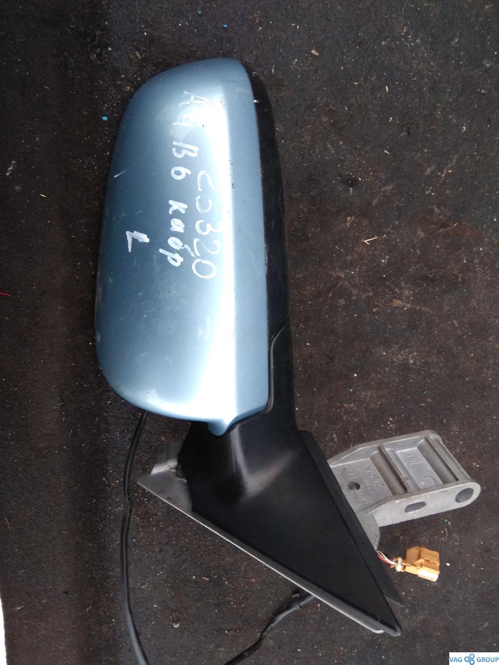 зеркало наружное левое Audi A4 B7 2006, 1.8 л., бензин, седан, 8E0857507B, . - фото №1
