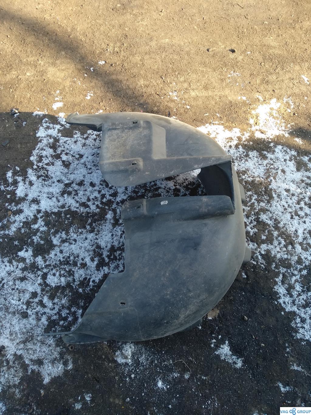 защита арок задняя левая (подкрылок) Skoda Superb 1 поколение 2005, 1.8 л., бензин, седан, 3B0810971E, . - фото №1