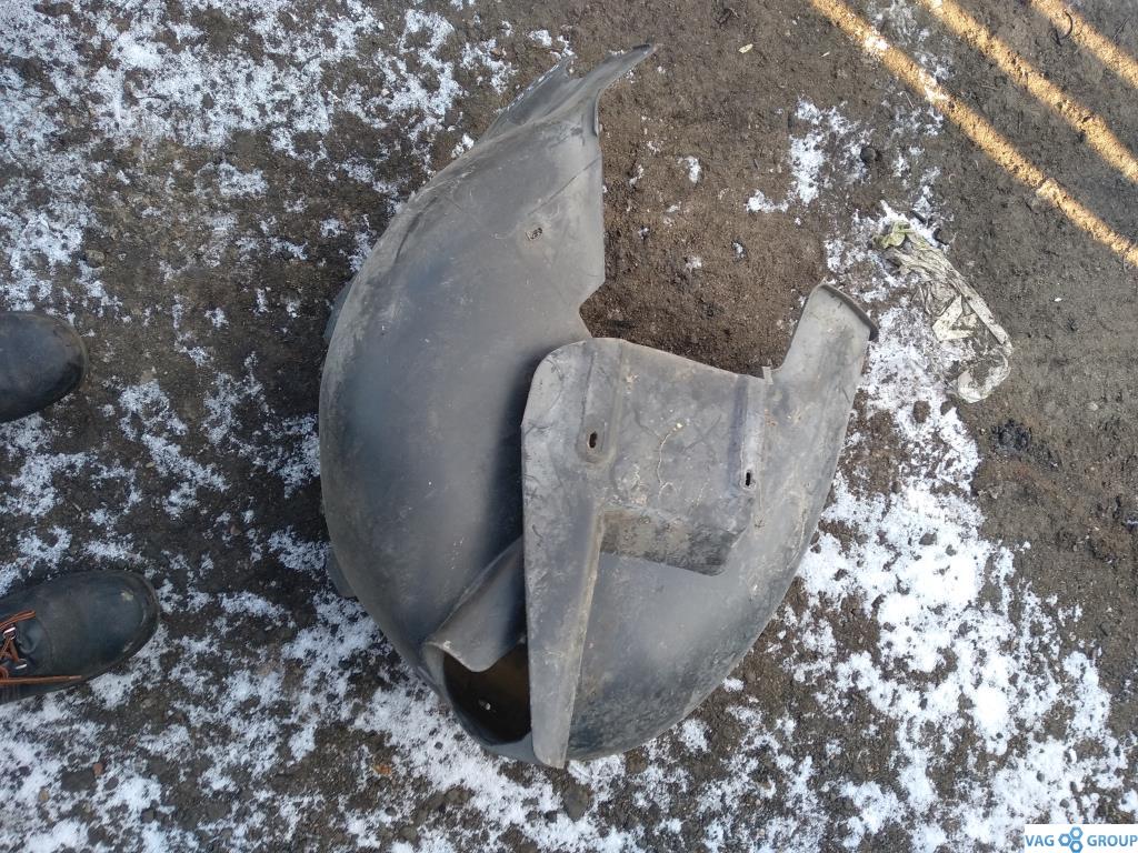 защита арок задняя левая (подкрылок) Skoda Superb 1 поколение 2005, 1.8 л., бензин, седан, 3B0810971E, . - фото №1