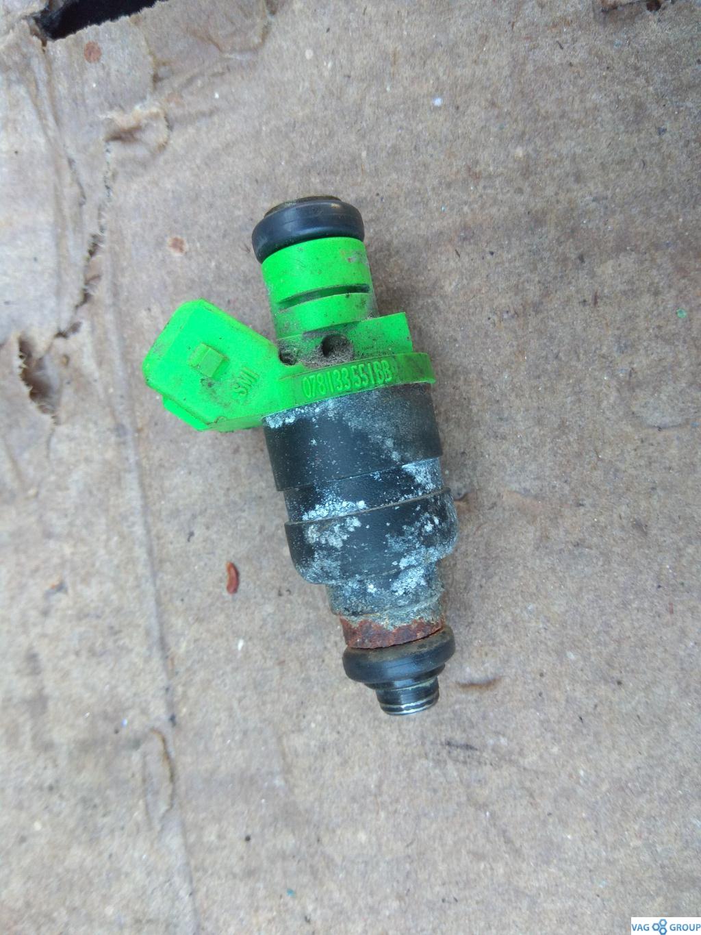 форсунка Audi A6 4B/C5 2000, 2.4 л., бензин, седан, 078133551BB, AGA, BDV, ALG, ACK, ALF, AMM, AJG, ASM, ABC, . - фото №1