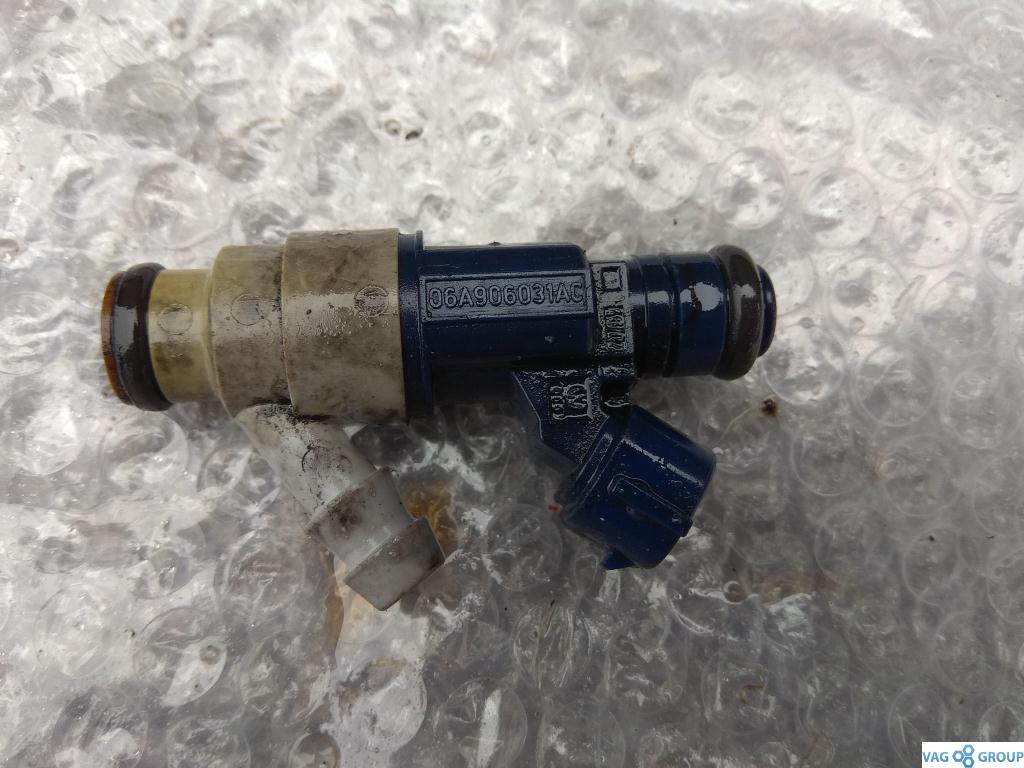 форсунка Volkswagen Transporter T5 2006, 2.0 л., бензин, микроавтобус, 06A906031AC, AXA, 0280155995, AZG, AZJ, AVH, AZL - фото №1