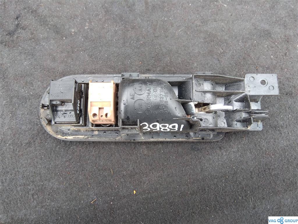 ручка внутренняя передняя правая Volkswagen Passat B5 1998, 1.6 л., бензин, седан, 3B1837114, 1J0962125A, . - фото №1
