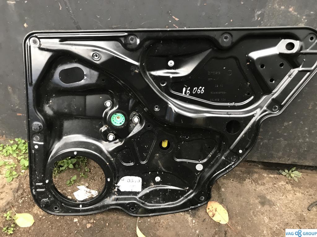 стеклоподъемник задний правый Volkswagen Passat B6 2006, 2.0 л., бензин, седан, 3C4839756H, . - фото №1