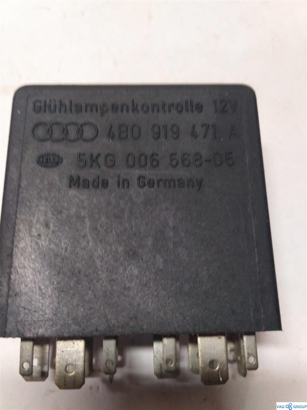 реле (прочие) Audi A6 4B/C5 2000, дизель, 4B0919471A, . - фото №1