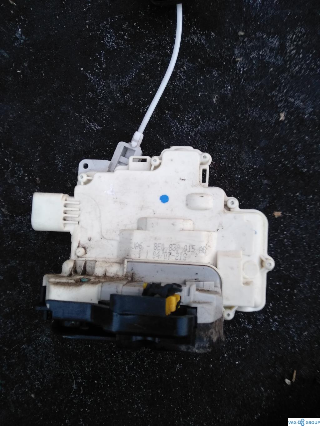 замок двери задней левой Audi A4 B7 2006, 2.0 л., бензин, седан, 8E0839015AB, . - фото №1