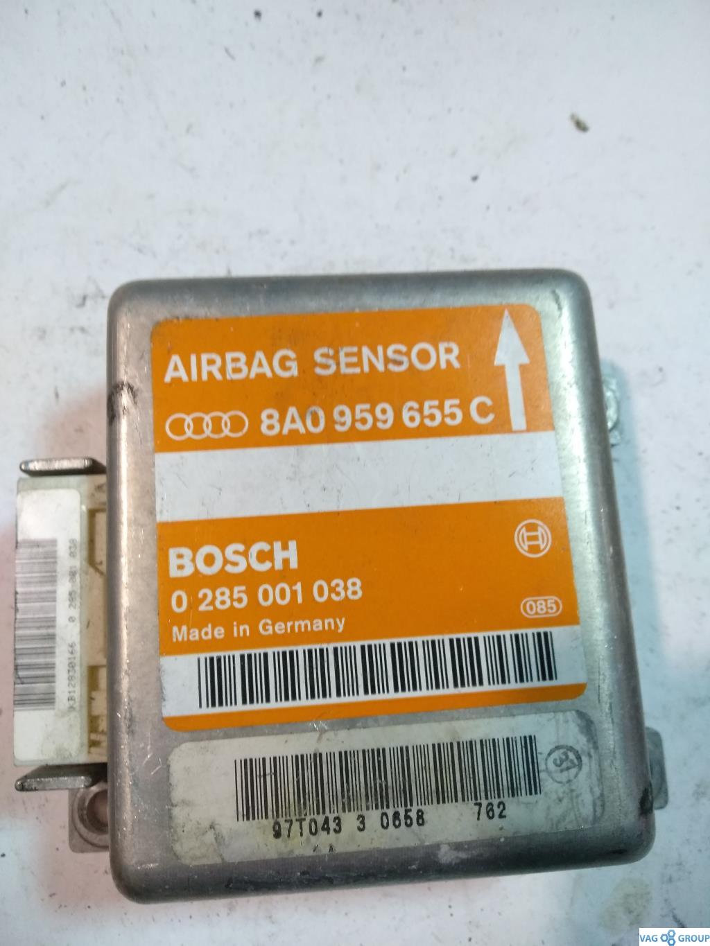 блок AirBag Audi A6 4B/C5 1999, 2.8 л., бензин, седан, 8A0959655C, . - фото №1